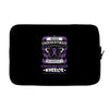 Never Underestimate The Strength Of A Gynecologic Cancer Warrior Laptop sleeve