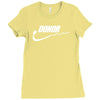 donor   mens funny Ladies Fitted T-Shirt