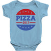 pizza 2017 Baby Onesie
