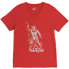 zeus gott griechenland olymp herrscherblitz jupiter mythologie V-Neck Tee