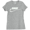 donor Ladies Fitted T-Shirt