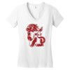 house of lion Women's V-Neck T-Shirt