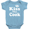 kiss the cook chef Baby Onesie