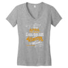 i am an april women Women's V-Neck T-Shirt
