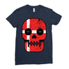 denmark till i die Ladies Fitted T-Shirt