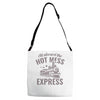 hot mess express Adjustable Strap Totes
