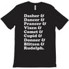 reindeer names T-Shirt