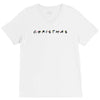 friends tv show parody christmas V-Neck Tee
