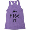 mr fix it handy man Racerback Tank