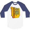 old school gaming king 3/4 Sleeve Shirt