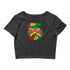 rasta nation, the reggae and dancehall Crop Top
