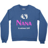 nana established 2017 Crewneck Sweatshirt