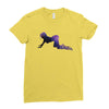 Space Girl Ladies Fitted T-Shirt