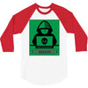 hacker 3/4 Sleeve Shirt
