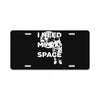 need my space License Plate