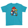 mario weed Youth Tee