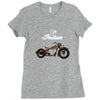 indian motorcycles retro Ladies Fitted T-Shirt