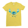 Crab Ladies Fitted T-Shirt