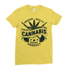 cannabis medical only Ladies Fitted T-Shirt