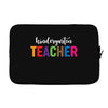 Kindergarten Teacher Laptop sleeve