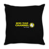 anchorman inspired ron burgundy channel 4 news team san diego Throw Pillow