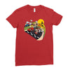 super fighting kart Ladies Fitted T-Shirt