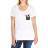 Cute Ladies Curvy T-Shirt