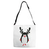christmas penguin Adjustable Strap Totes