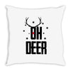 oh deer Throw Pillow