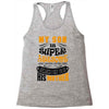 My Son Is Super Awesome His Mother Racerback Tank