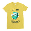 let's play video games Ladies Fitted T-Shirt