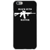 black guns matter iPhone 6/6s Case