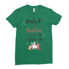 red head unicorn Ladies Fitted T-Shirt