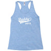 daddy since 2015   mens funny Racerback Tank
