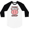 pork cho 3/4 Sleeve Shirt