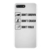 Don't drown crash walk Tee Swim Bike Run Triathle iPhone 7 Plus Case