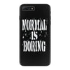 normal is boring tie dye iPhone 7 Plus Case