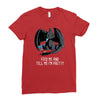 feed me and tell me i'm pretty Ladies Fitted T-Shirt