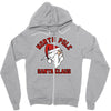 north pole santa claus Zipper Hoodie