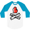 let's go camping 3/4 Sleeve Shirt