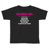December Girl Hated By Many Toddler T-shirt