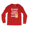 funny little brains Long Sleeve Shirts