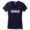 peace drum new Women's V-Neck T-Shirt