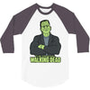 old school zombie 3/4 Sleeve Shirt