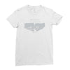 nbc psych fist bump Ladies Fitted T-Shirt