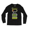 mommy low battery low energy Long Sleeve Shirts