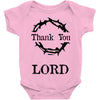 thank you lord Baby Onesie