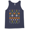 happy halloween ugly christmas sweater Tank Top