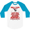 zebra animals lover 3/4 Sleeve Shirt