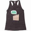 hi de ho neighbor Racerback Tank
